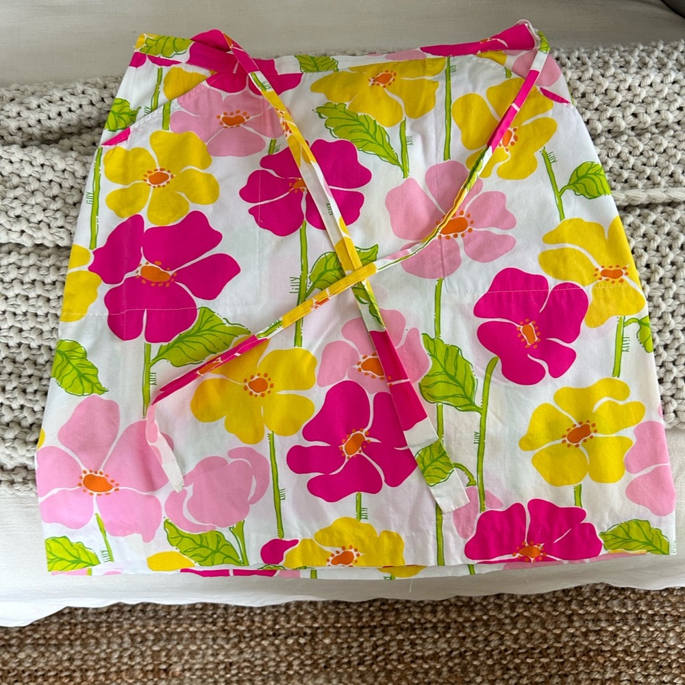 Lilly Pulitzer vintage wrap skirt